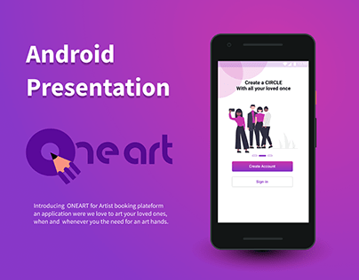 Android Presentation ONEART app