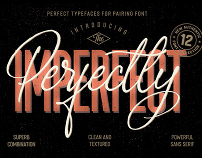 Perfectly Imperfect Font Collection