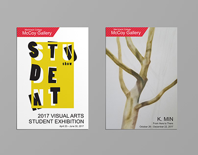 McCoy Gallery Postcard/Poster Series and Brochure