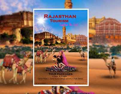 Rajasthan Tour flyer