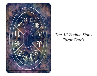 Tarot Cards - 12 zodiac signs