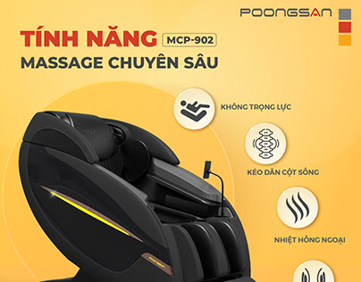 Post Ghế Massage Poongsan MCP-902