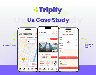 UX Case Study - Ai Itinerary Planner - Tripify