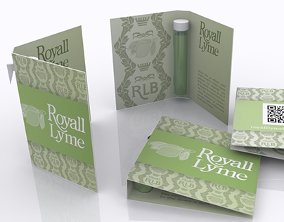 Royall Lyme _ Vial Card Design