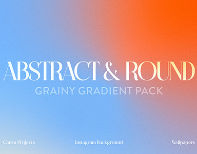 Abstract + Round gradient Set
