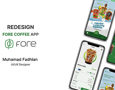 Redesign Fore Coffee App