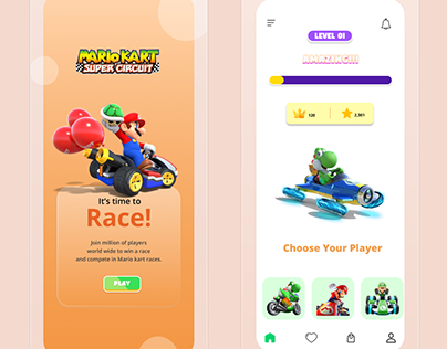 Mario Kart UI