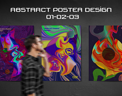 Project thumbnail - ABSTRACT POSTER DESİGN COLLECTİON