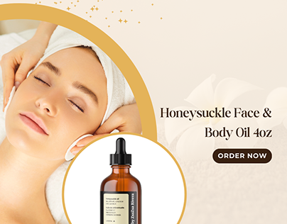 Honeysuckle Face & Body Oil 4oz