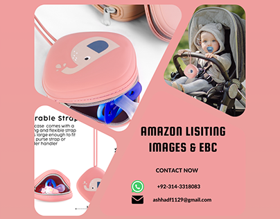 Amazon Listing Images - Baby Pacifier Bags