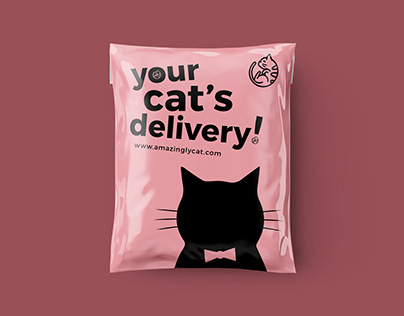 Amazingly Cat Shipping Pouches