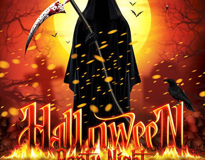 Download Free Halloween Flyer Template