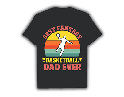 Best Basketball dad ever t shirt design vector