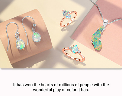 Buy Now The Beautiful & Glimmer Opal Jewelry
