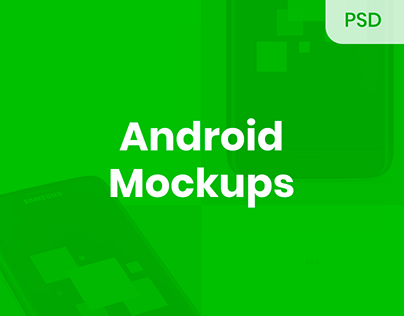 Android Mockups [PSD]