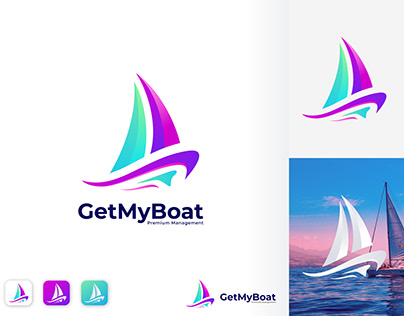 GetMyBoat Logo Design