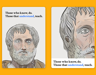 Aristotle digital drawing