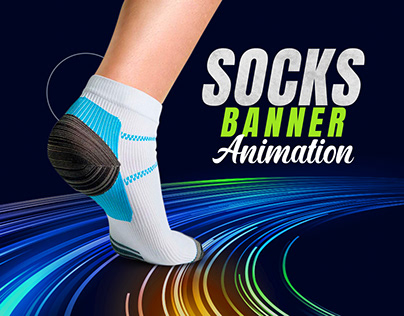 Product Banner Animation I Socks Creative Ads