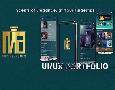 MOC Perfume Mobile App | UI/UX Portfolio