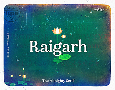 Raigarh - Latin Display Typeface