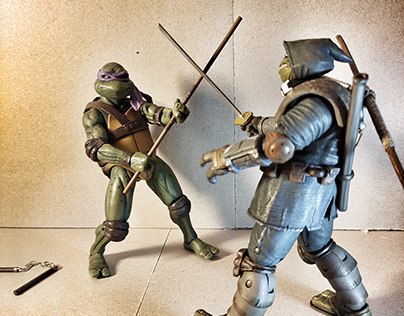 Donatello vs Last Ronin
