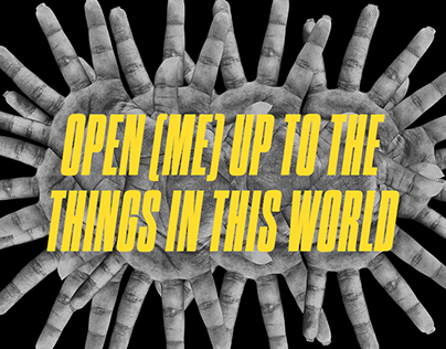 OPEN (ME) UP TO THE THINGS IN THIS WORLD booklet