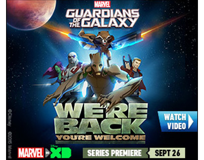 Disney XD Guardians of the Galaxy Banners