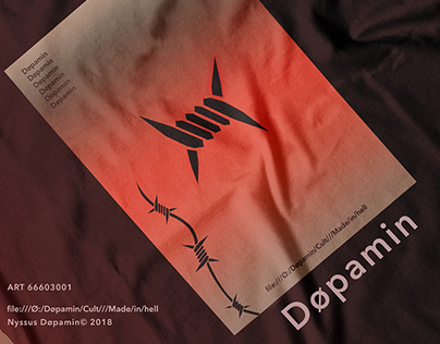 Nyssus Dopamin SS18 | Branded Gradient T-shirt