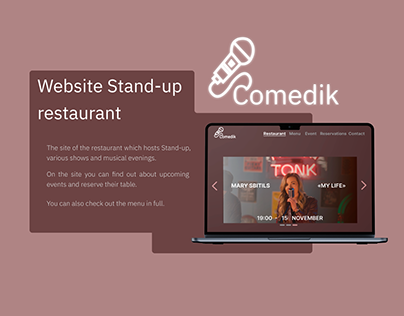 Restaurant website | UX/UI