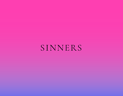 SINNERS | Editorial Design