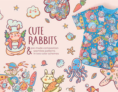 Cute Rabbits Patterns