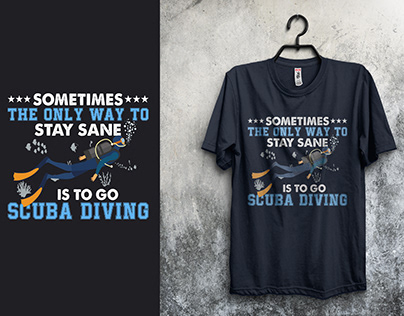 Scuba Diving T-Shirt Design