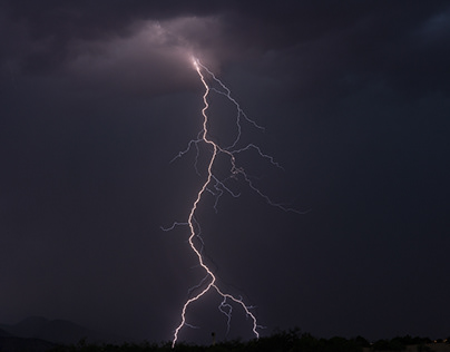 Lightning Captures During Monsoon Season