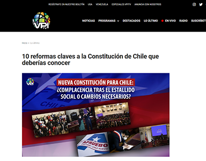 Reforma constitucional Chile