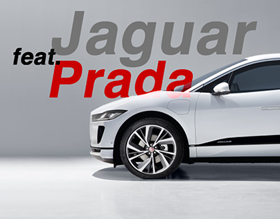 Proposal for Jaguar I-Pace interior featuring Prada
