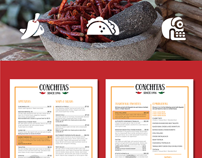 Conchitas Authentic Mexican Rebrand