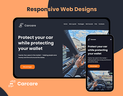Responsive Web Design | Car Care