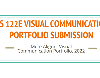 Mete Akgün, Visual Communication Portfolio, 2022