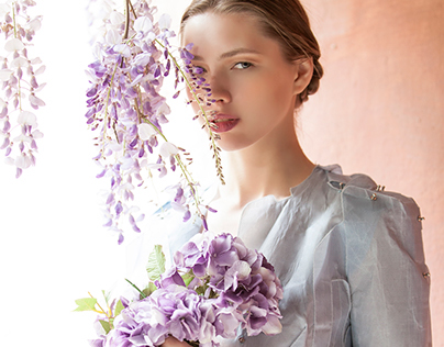 Floral Romance-Cover and Editorial for Look2Impress#15