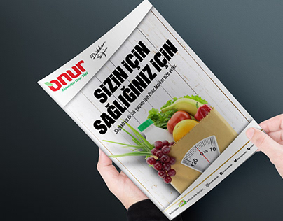 Health and Diet Products Catalog Design