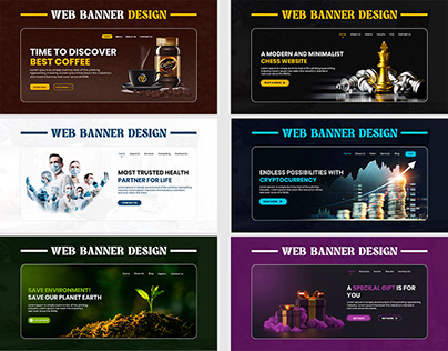 Project thumbnail - Website Banners