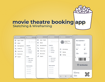 Movie theatre Booking app