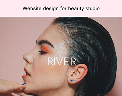 Website design for beauty studio