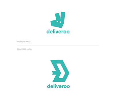 Logo, deliveroo, infinity, design, creative