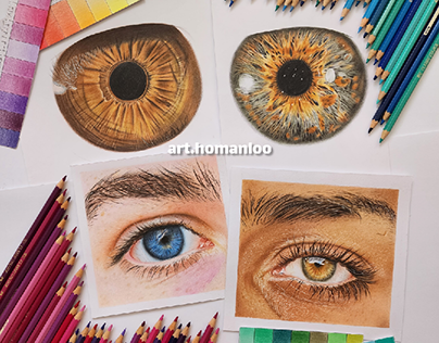 coloredpencils eyes