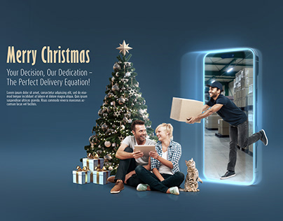 Christmas Campaign/ Image Manipulation/Delivery Company