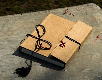 Untold stories-hand stitched diaries.