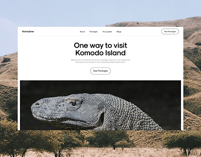 Komodo Tour Package Website