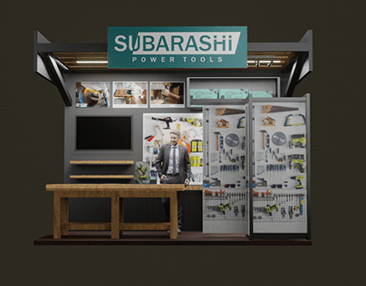 Subarashi Powertools Booth Design