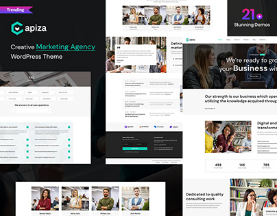 Capiza - Marketing Agency WordPress Theme